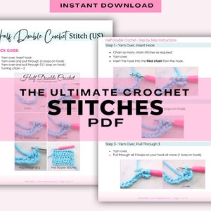 Crochet Reference Sheets, Crochet Cheat Sheets, Crochet Stitches Guide