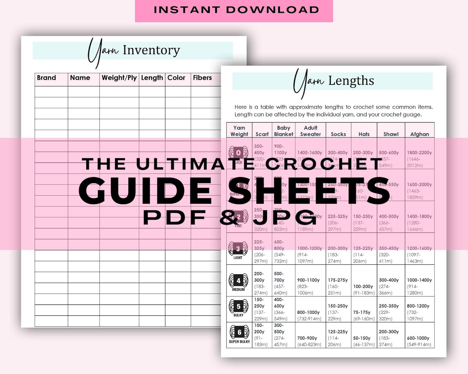 Crochet Reference Sheets, Crochet Cheat Sheets, Crochet Guide, Tags ...