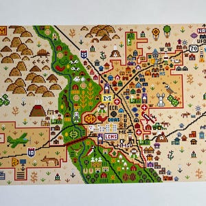 Las Cruces Pixel Map
