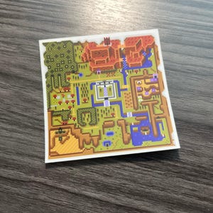Link naar de kaartsticker uit het verleden