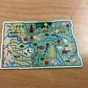North Dakota-magneet