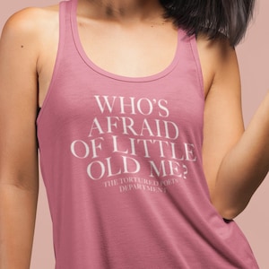 Who's Afraid Of Little Old Me? from The Tortured Poets Department Women's Ideal Racerback Tank