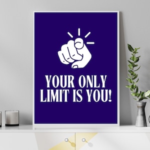 Motivational Quotes Wall Art, Inspirational Quote, Printable Wall Art, Digital Download, Home Decor, Office Decor, Gift Idea, Quote Wall Art