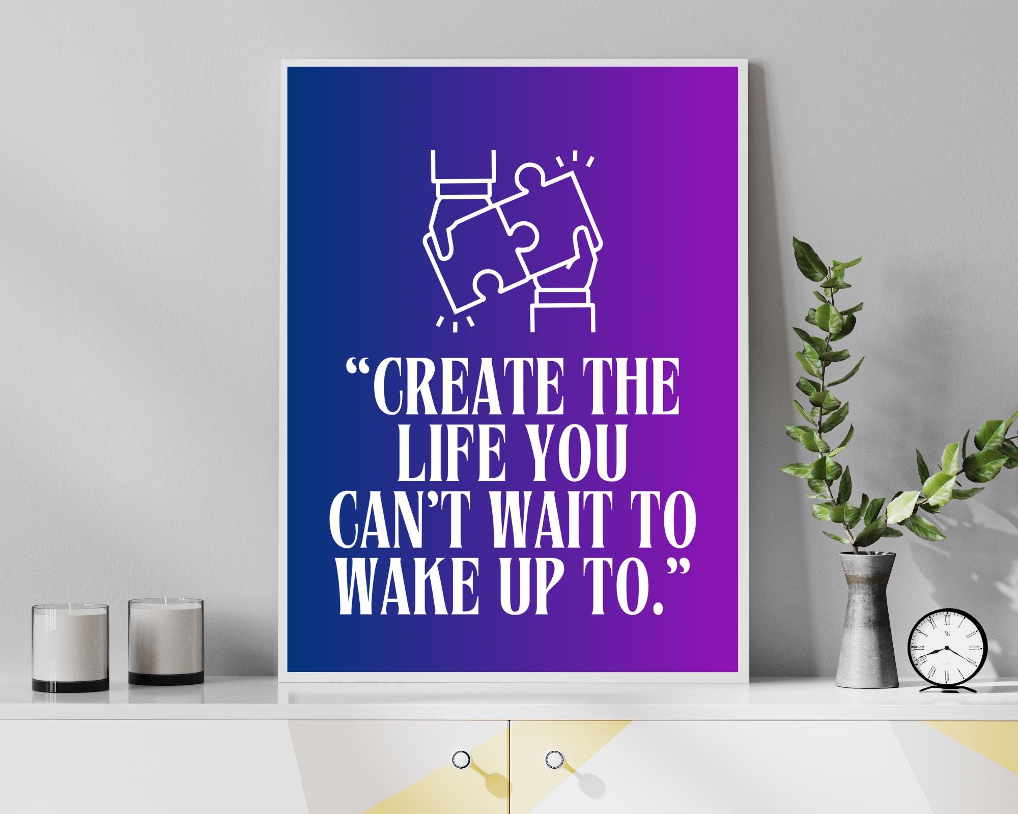 Motivational Quotes Wall Art, Inspirational Quote, Printable Wall Art ...