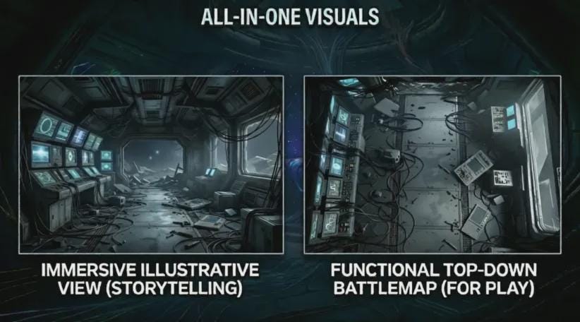 1500 STARSHIP MAPS, Spaceship Interior Battlemaps, Scifi RPG Maps ...