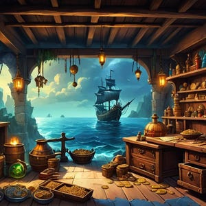 Fantasy RPG Backgrounds for Theater of the Mind, 35000 Scene Images for ...