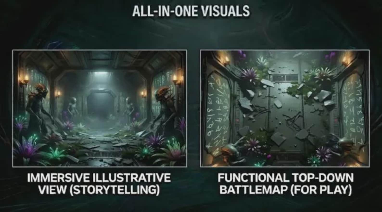 1500 STARSHIP MAPS, Spaceship Interior Battlemaps, Scifi RPG Maps ...