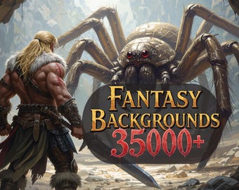 Fantasy RPG Backgrounds for Theater of the Mind, 35000  Scene Images for Game Masters, VTT & TTRPG