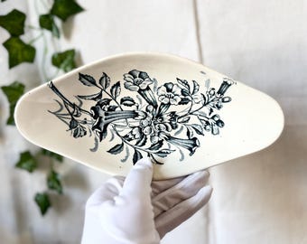 BADONVILLER / JASMIN / FT / Ravier / French antique / Badonviller / Jasmine / Ravier / France / Antique