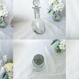 Antique Whisky décanta / carafe / glass bottle / France デキャンタ色々 ガラスボトルフレンチアンティーク Decanter B