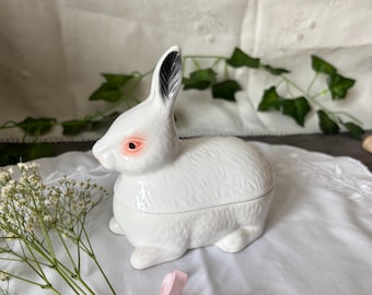 Michel Caugant / Large Terrine / Rabbit / Lapin / Vintage
