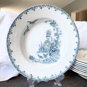 Terre de fer / Rosalia / Deep plate / No back stamp