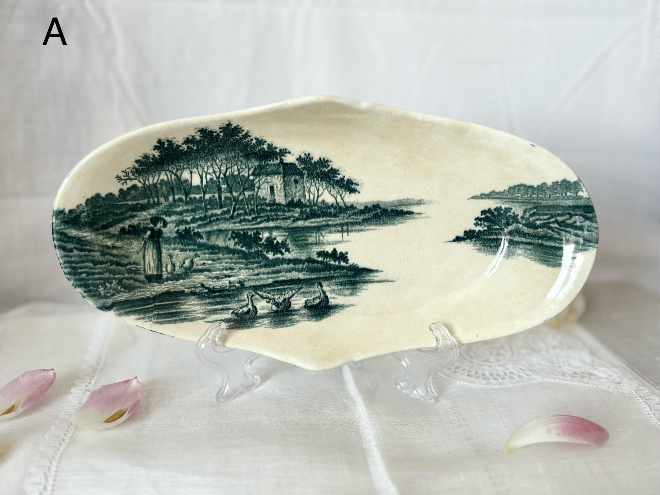 食器 J.Vieillard&Cie Bordeaux ravier Ravier / Jules Vieillard Bordeaux / Terre De Fer / St. Normand