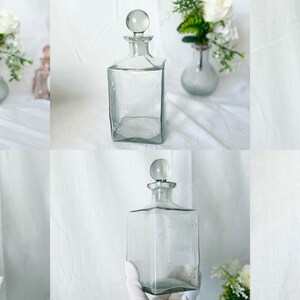 Antique Whisky décanta / carafe / glass bottle / France デキャンタ色々 ガラスボトルフレンチアンティーク Decanter A