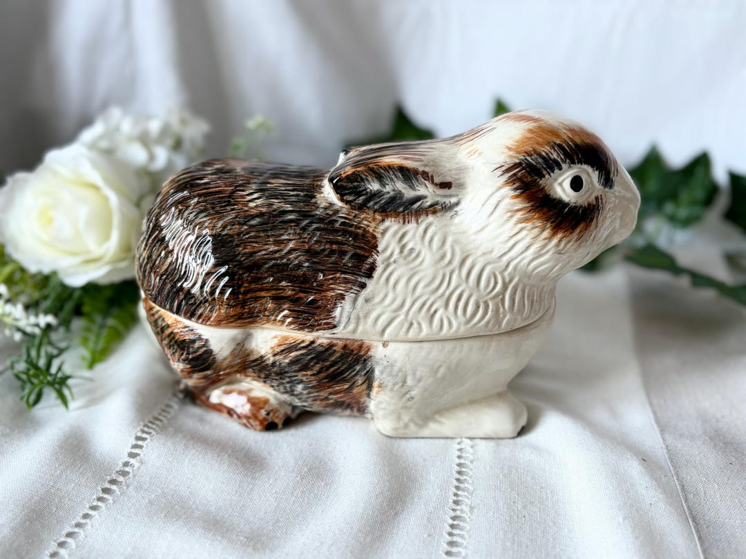 Michel Caugant / Large Terrine / Rabbit / Lapin / Vintage / France ...