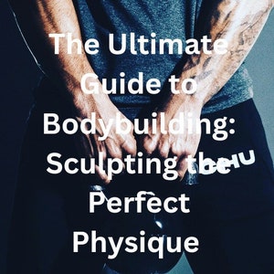 May include: A man with a tattoo on his arm holds a black kettlebell. The text on the image reads "The Ultimate Guide to Bodybuilding: Sculpting the Perfect Physique Michael Southern Sr."