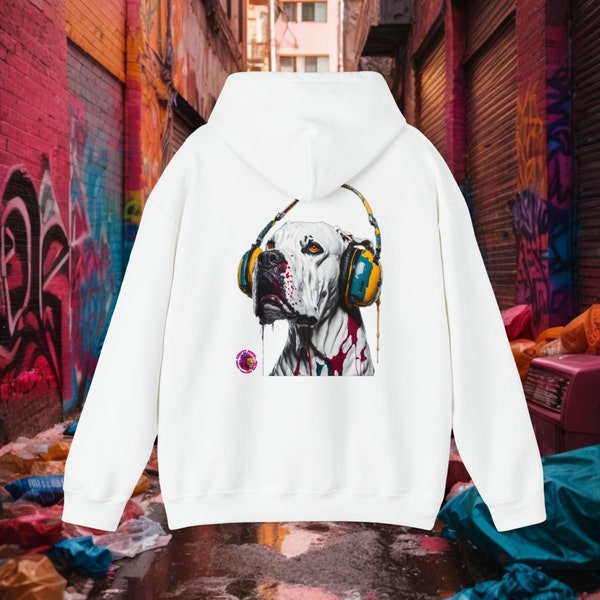 Stay Cozy in Style: Artistic Dogo Lover Hoodie | Crafty Roar Designs