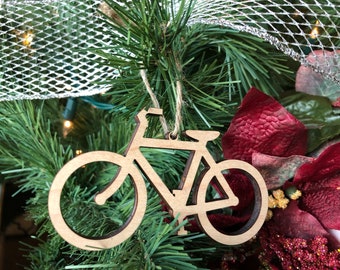 Bike Ornament Cyclist Keepsake | Personal Bicycle Christmas Ornaments