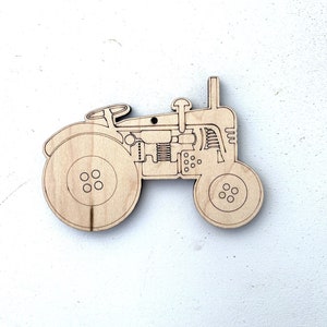 Farmer Ornament Tractor Gifts for Christmas Tree Ornaments, Farm Ornament Gifts for Dad