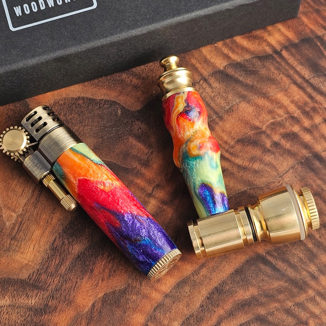 Tie Dye Lighter/pipe Set Etsy