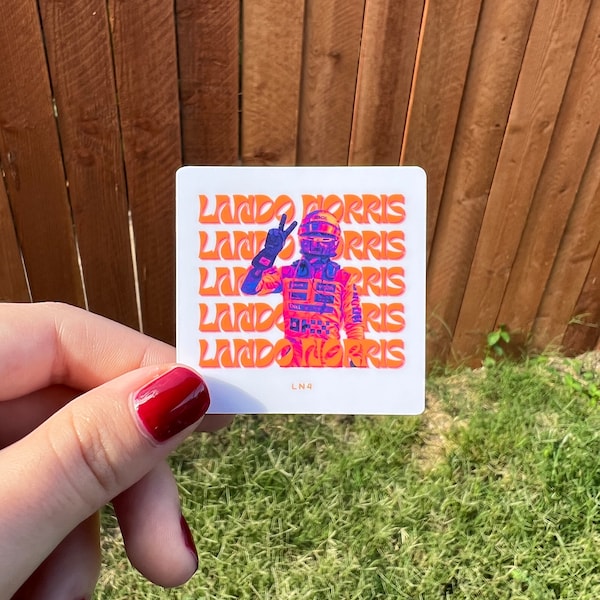 Lando Norris Sticker