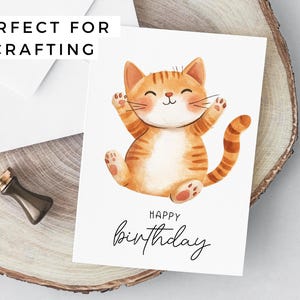 Playful Kittens Clipart PNG - Cute Cartoon Cats Clipart - Funny Kitten Clipart - Cat Lover Graphics - Commercial Use - Cat Sublimation image 4