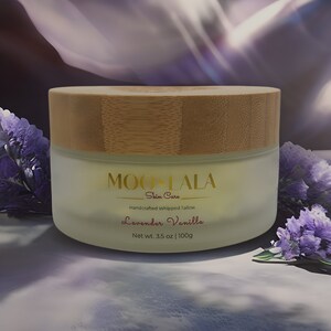 Lavender Vanilla: Organic Whipped Tallow Balm 3.5oz