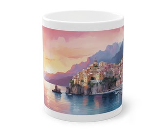 Amalfi Coast Escape Coffee Mug, 11oz