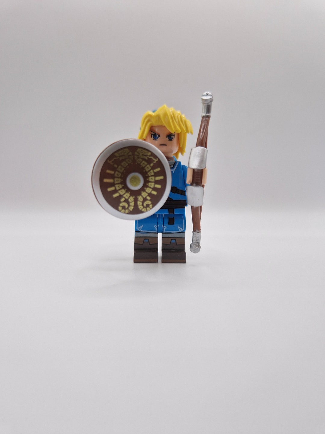 Link the Legend of Zelda Minifigure Compatible Lego Etsy