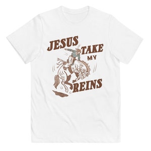 Jesus Take My Reins - Youth T-shirt