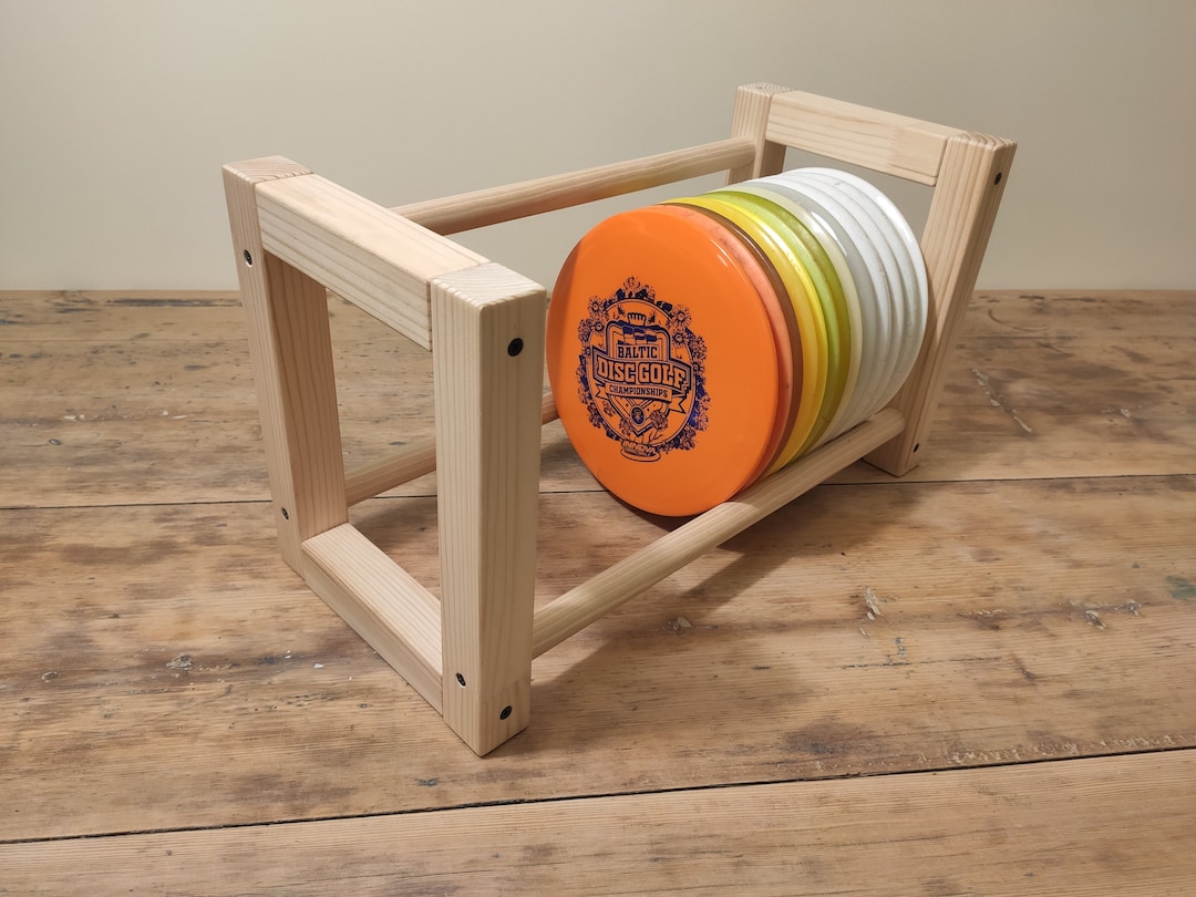 Disc Golf Rack Disc Golf Disc Holder Disc Golf Storage Shelf Etsy