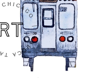 Färgerna på Chicago-Brown Line