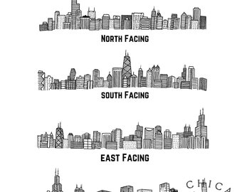Chicago Skyline Poster