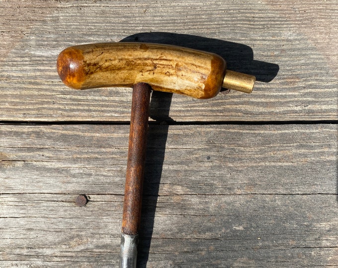 Antler Handle Ball Starter With Short Starter Etsy