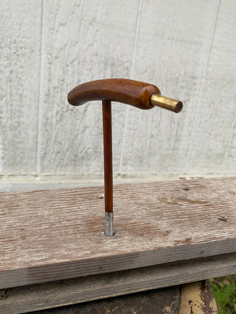 Antler Handle Ball Starter With Short Starter Etsy