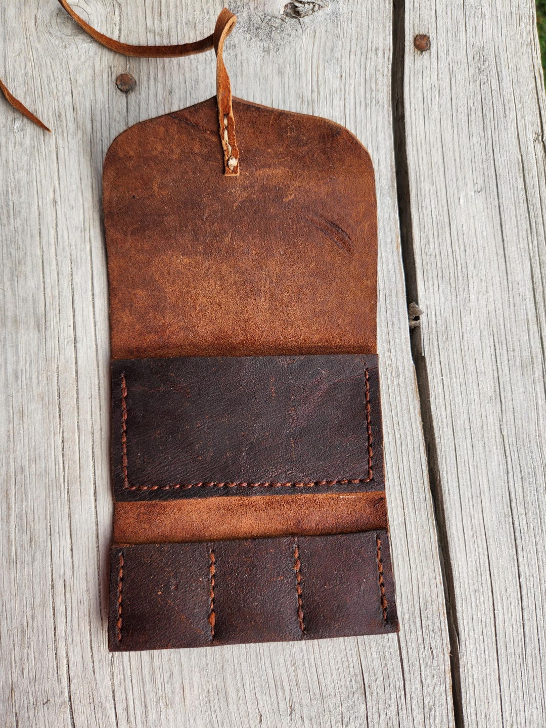 Flint Wallet Pattern Flint Wallet, Leather - Etsy