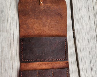 Flint Wallet, leather