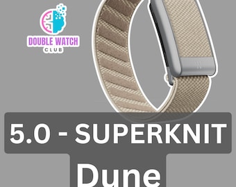 5.0 - Whoop Band + Apple Watch Combo - 5.0 SUPERKNIT Dune