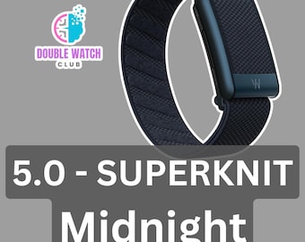 5.0 - Whoop Band + Apple Watch Combo - 5.0 SUPERKNIT Midnight