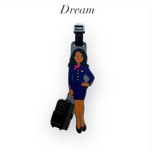 Stylish Flight Attendant Bag Tag