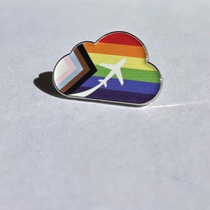 Pride Enamel Pins – Aviation-Inspired Travel Pins