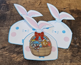 Sundrop and Moondrop Easter Enamel Pin Five Nights at Freddys Enamel Pin