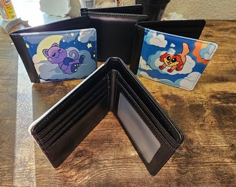 Catnap and Dogday PU Leather Wallets