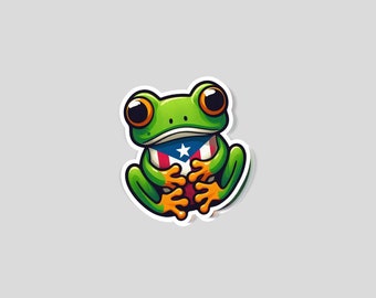 Coqui  |Glossy stickers | Indoor stickers | Waterproof Stickers| personalized Stickers| Handmade Stickers