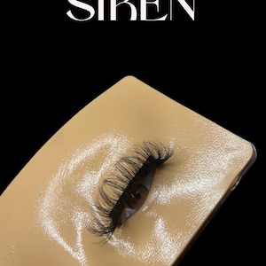 Dramatic Eyelash Strip, Strip Lashes, False Lash Strips, Eyelashes, Siren