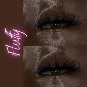 Eyelash Strips, Faux Mink Lashes Reusable, Lightweight, & Fluffy Volume, Fluffy