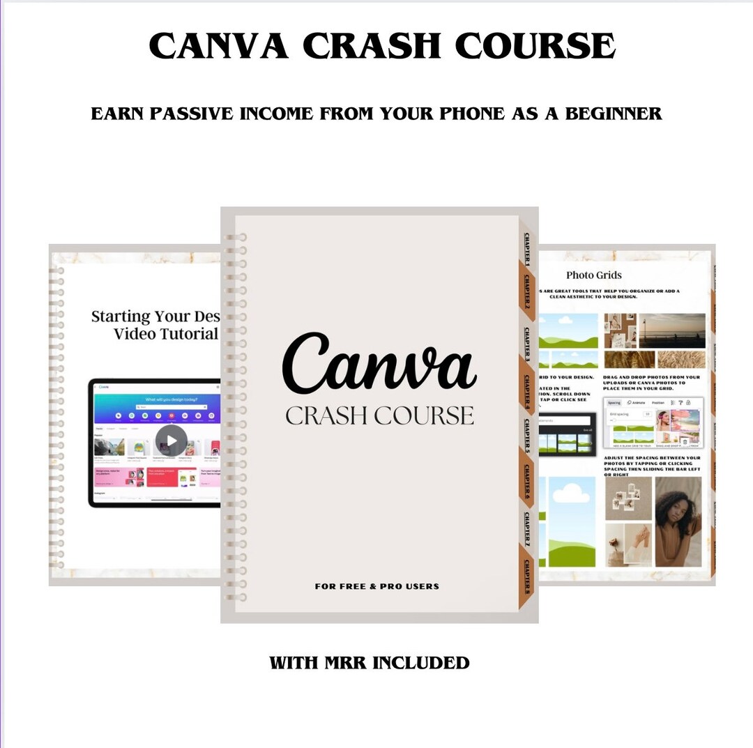 Canva Crash Course Done for You Digital Product Master Resell Rights ...