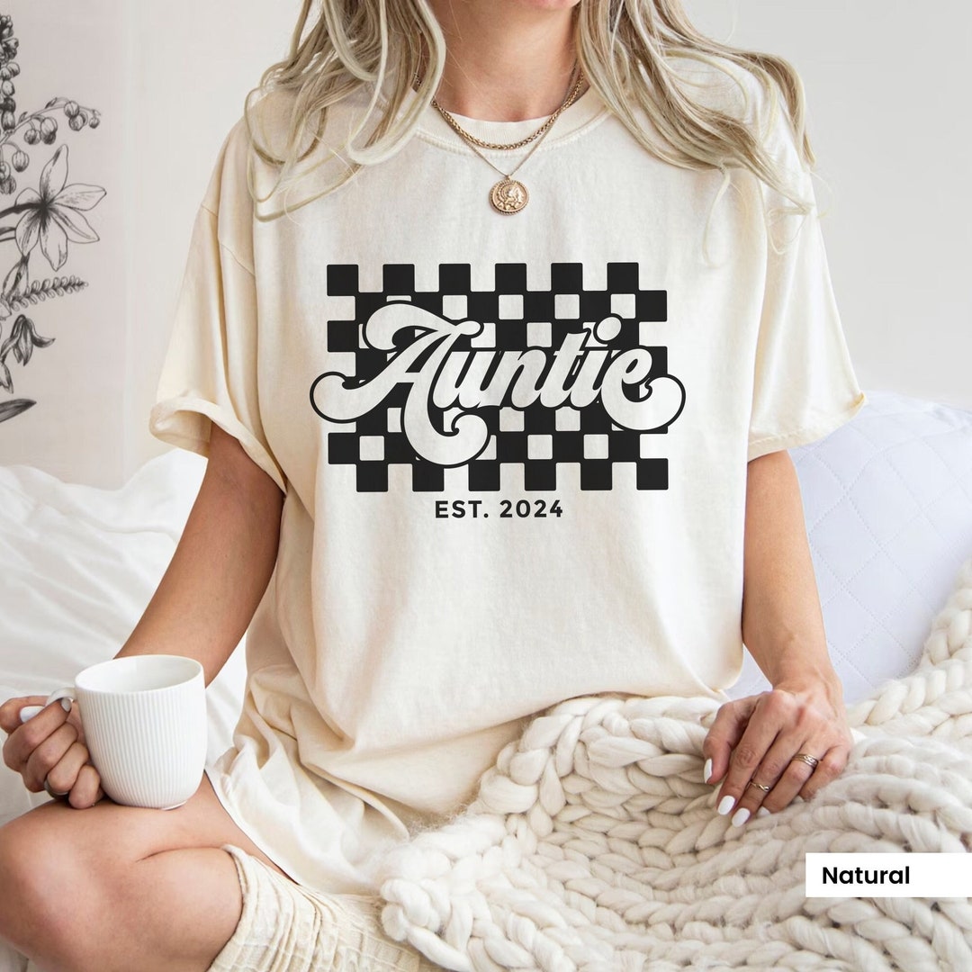 Funny Aunt Shirt - 'I'll Be There For You' Graphic Tee For Women, Cotton Blend Casual Top