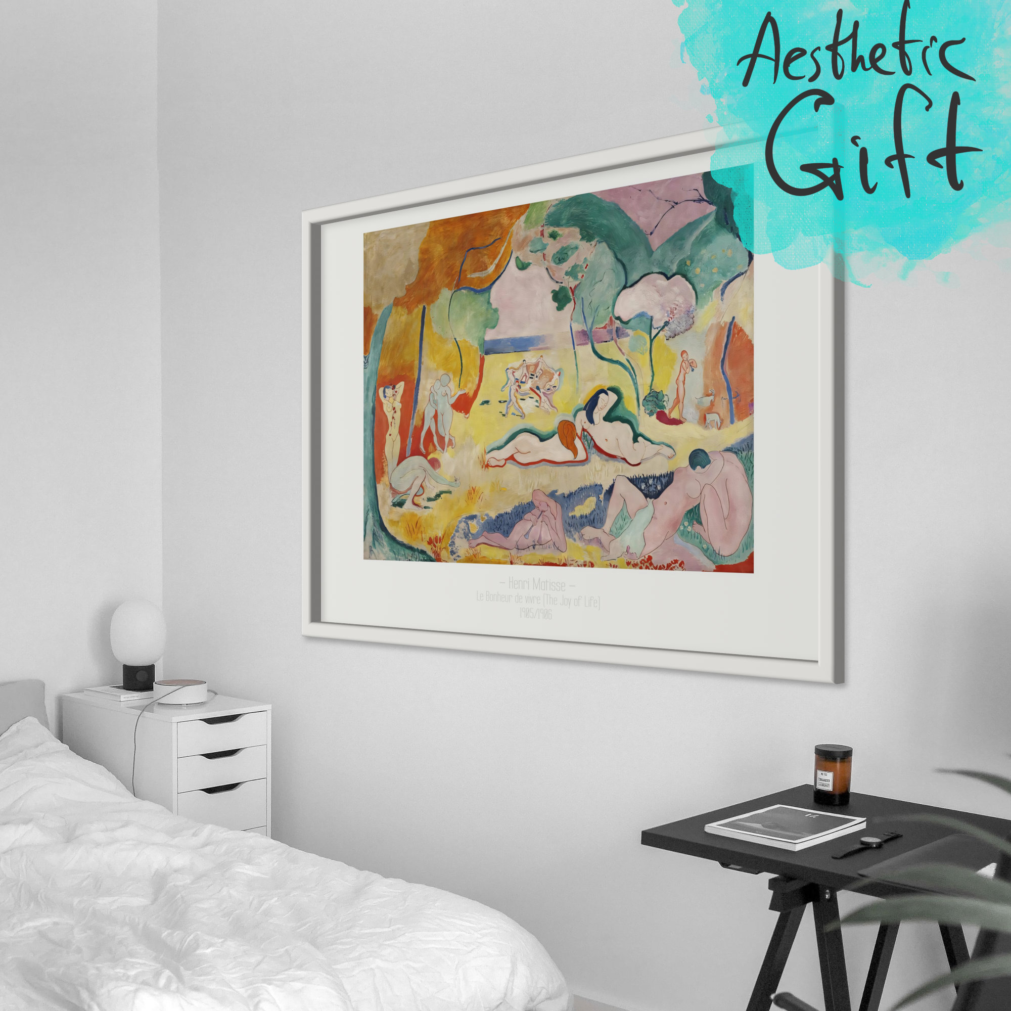 Henri Matisse Le Bonheur De Vivre the Joy of Life Wall Art, High ...