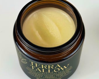 Herbal Tallow Balm | Christmas Gift Ready | Nourishing Skin Cream ft. Manuka Honey